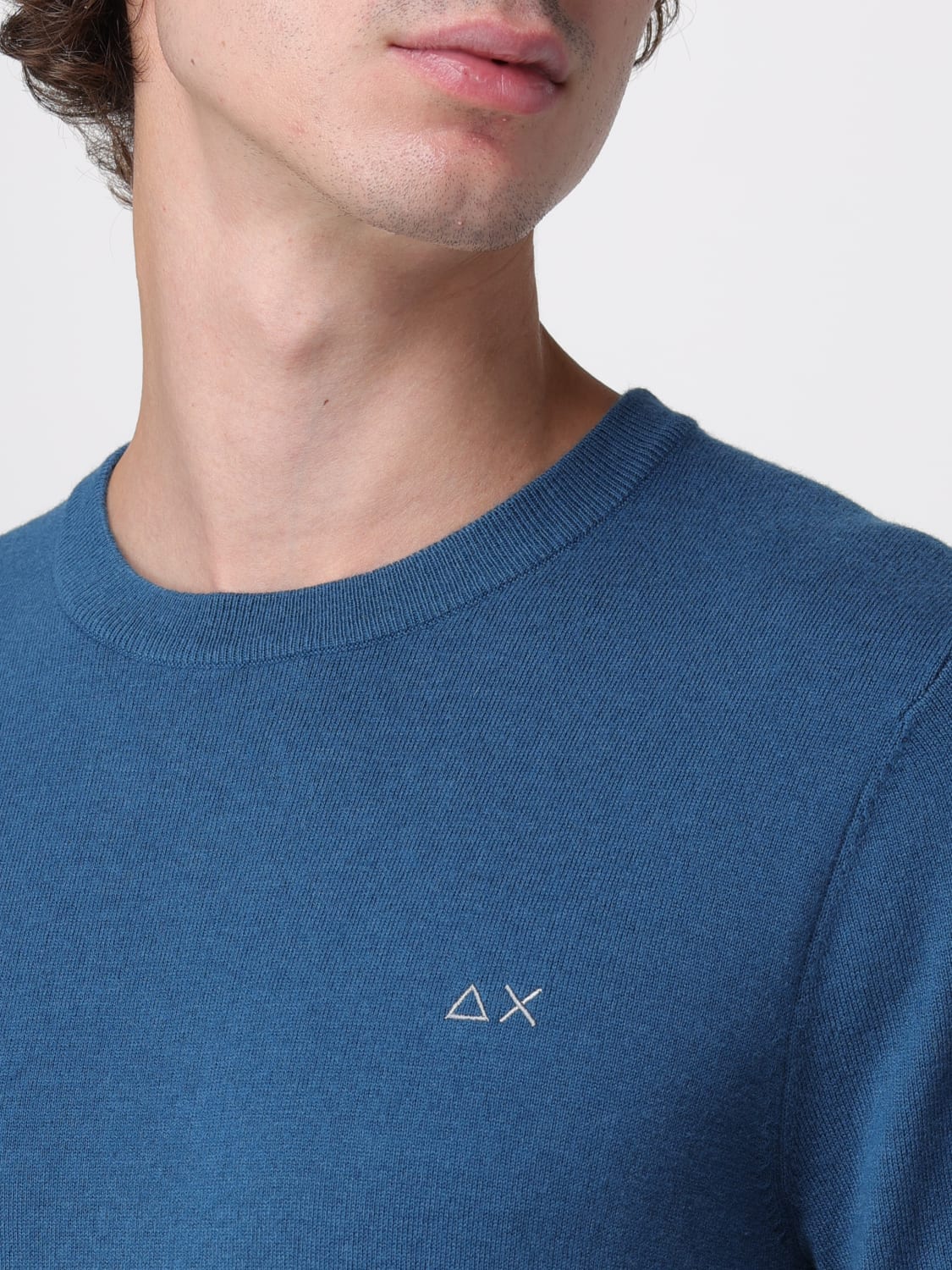 SUN68 СВИТЕР: Толстовка Мужское SUN68, Сизый - Img 3