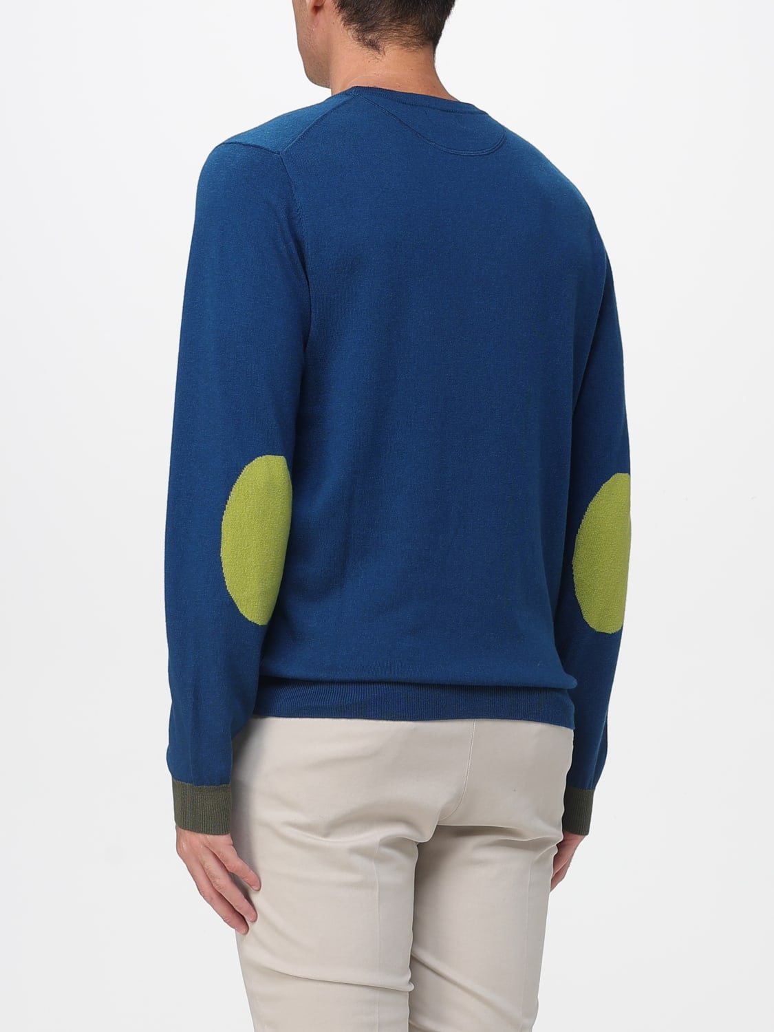 SUN68 SWEATER: Sweatshirt men SUN68, Petroleum Blue - Img 2