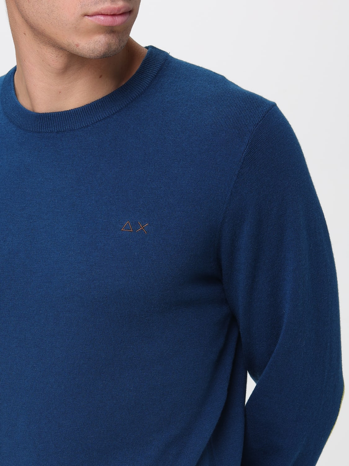 SUN68 SWEATER: Sweatshirt men SUN68, Petroleum Blue - Img 3