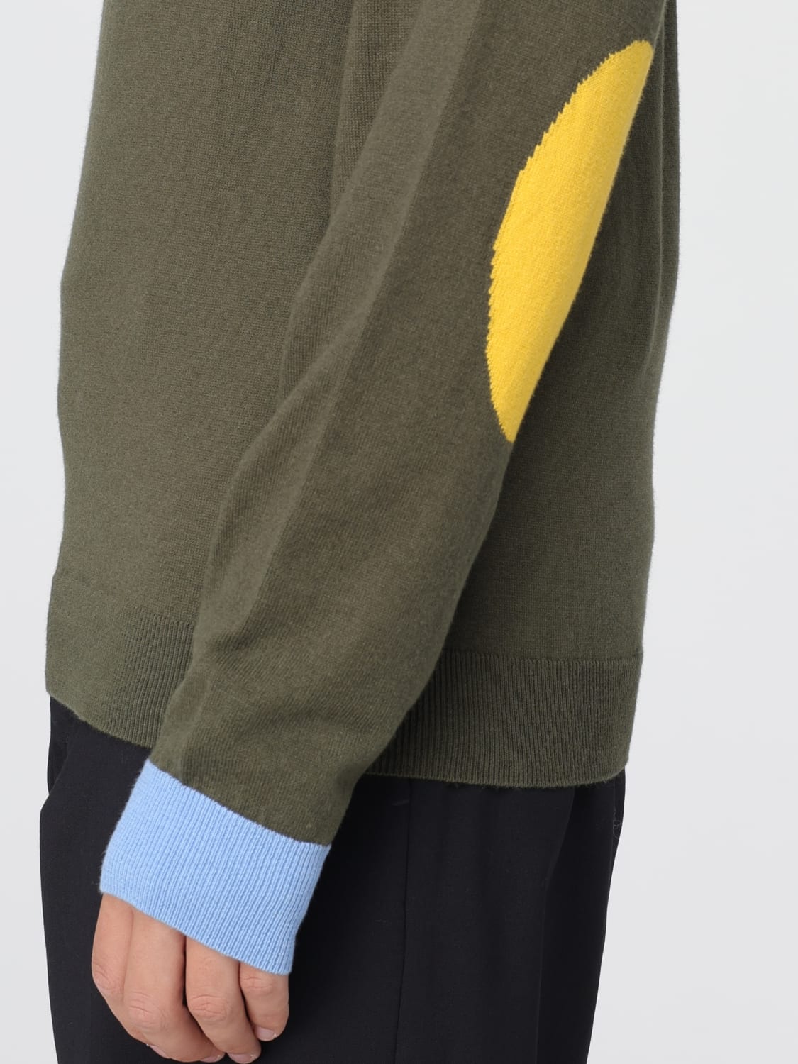 SUN68 セーター: スウェットシャツ メンズ SUN68, ミリタリー - Img 3