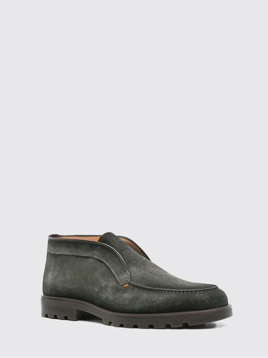 SANTONI BOOT: Shoes men Santoni, Green - Img 2