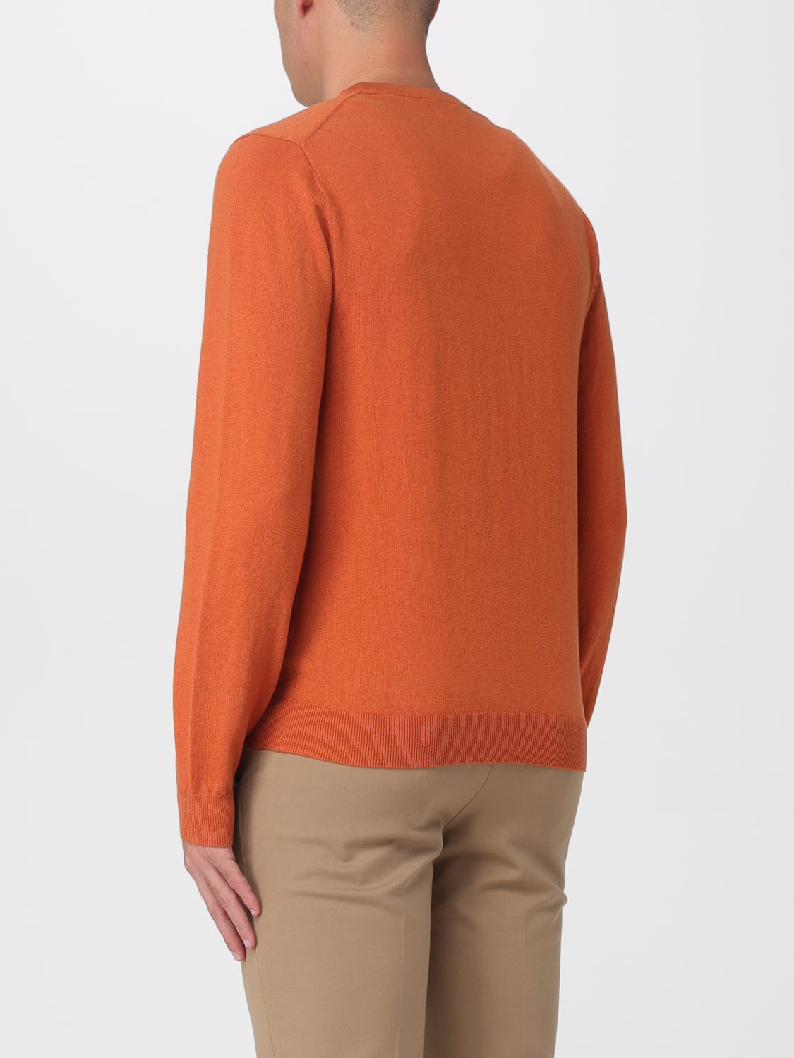 SUN68 SWEATER: Sweatshirt men SUN68, Orange - Img 2