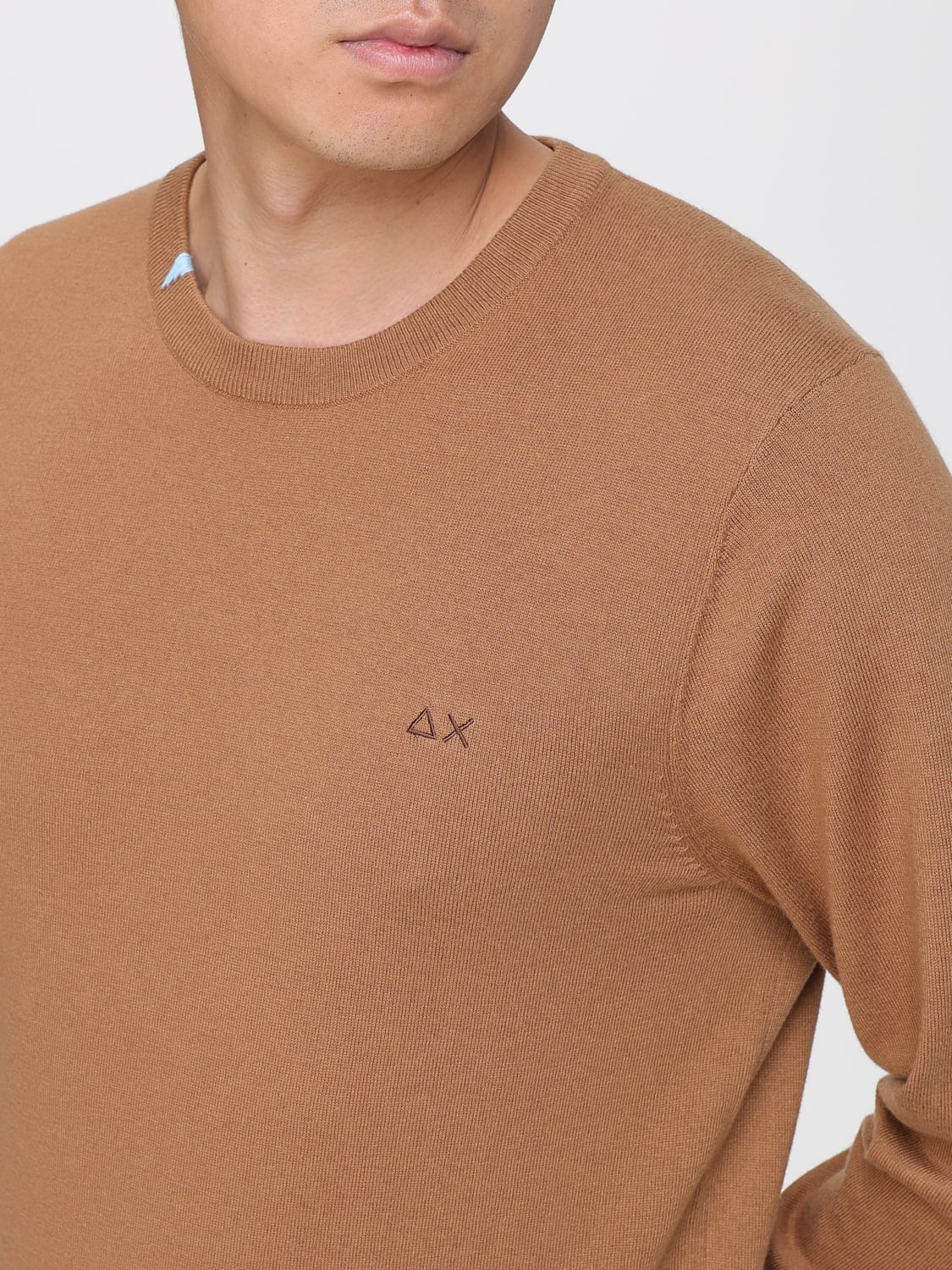 SUN68 SWEATER: Sweatshirt men SUN68, Beige - Img 3