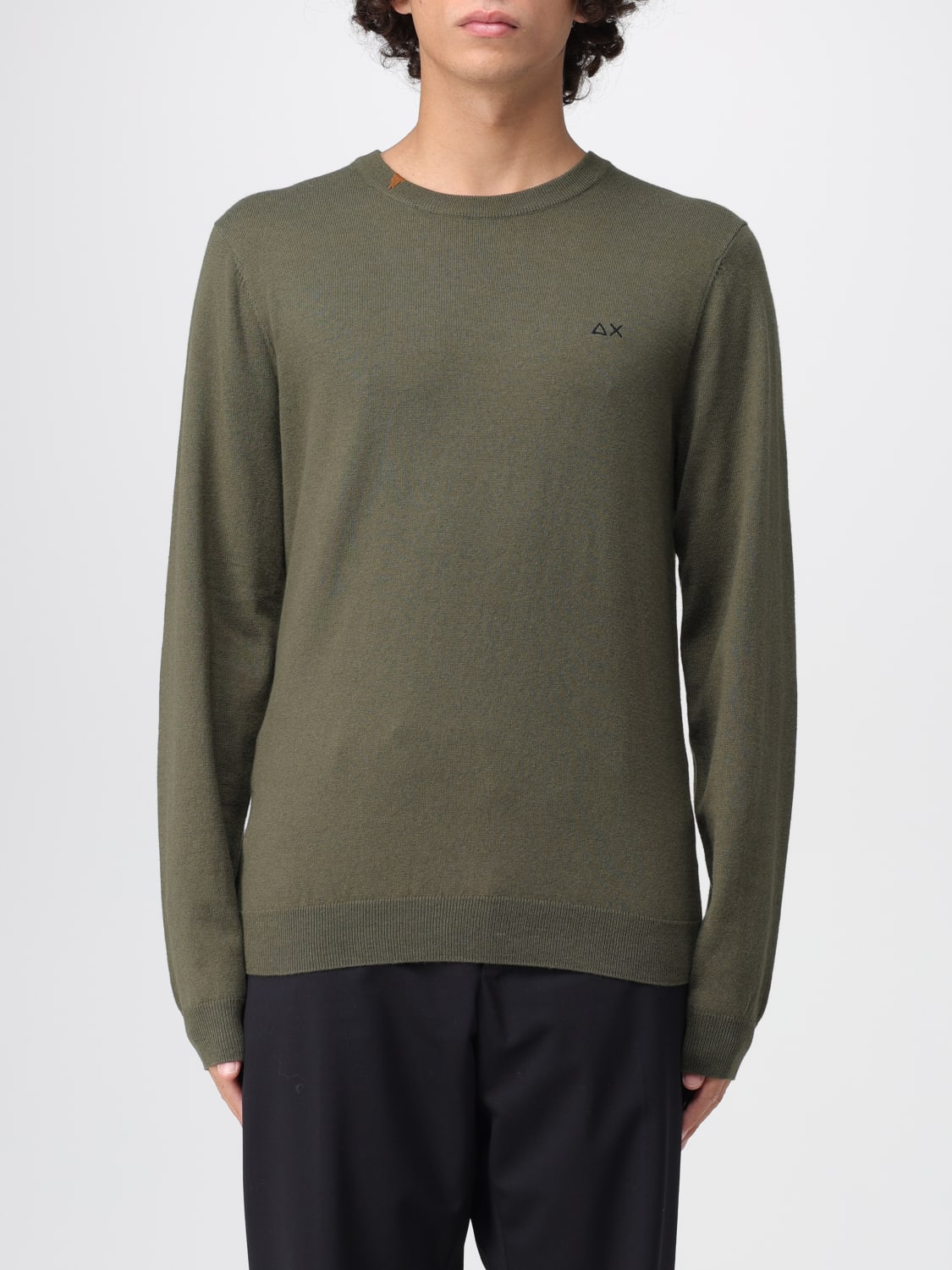 SUN68 SWEATER: Sweatshirt men SUN68, Military - Img 1