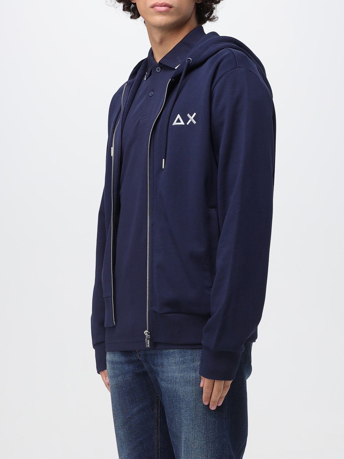 SUN68 SWEATSHIRT: Sweatshirt men SUN68, Blue - Img 3