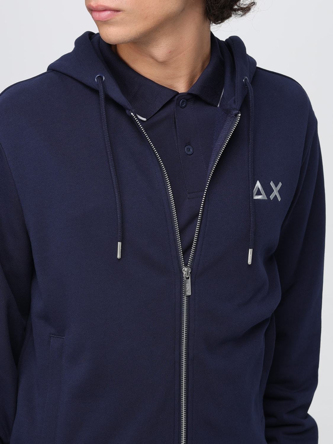 SUN68 SWEATSHIRT: Sweatshirt men SUN68, Blue - Img 4