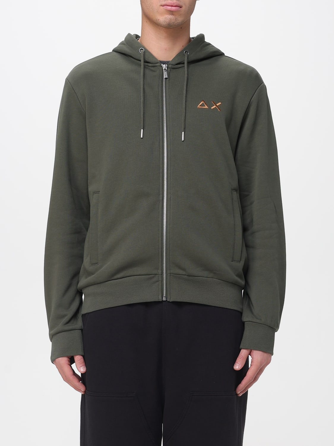 SUN68 SWEATSHIRT: Sweatshirt men SUN68, Military - Img 1