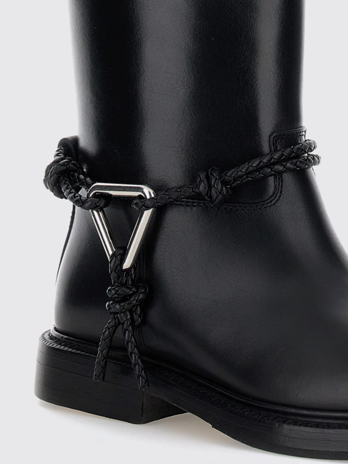BOTTEGA VENETA BOOTS: Boots woman Bottega Veneta, Black - Img 4