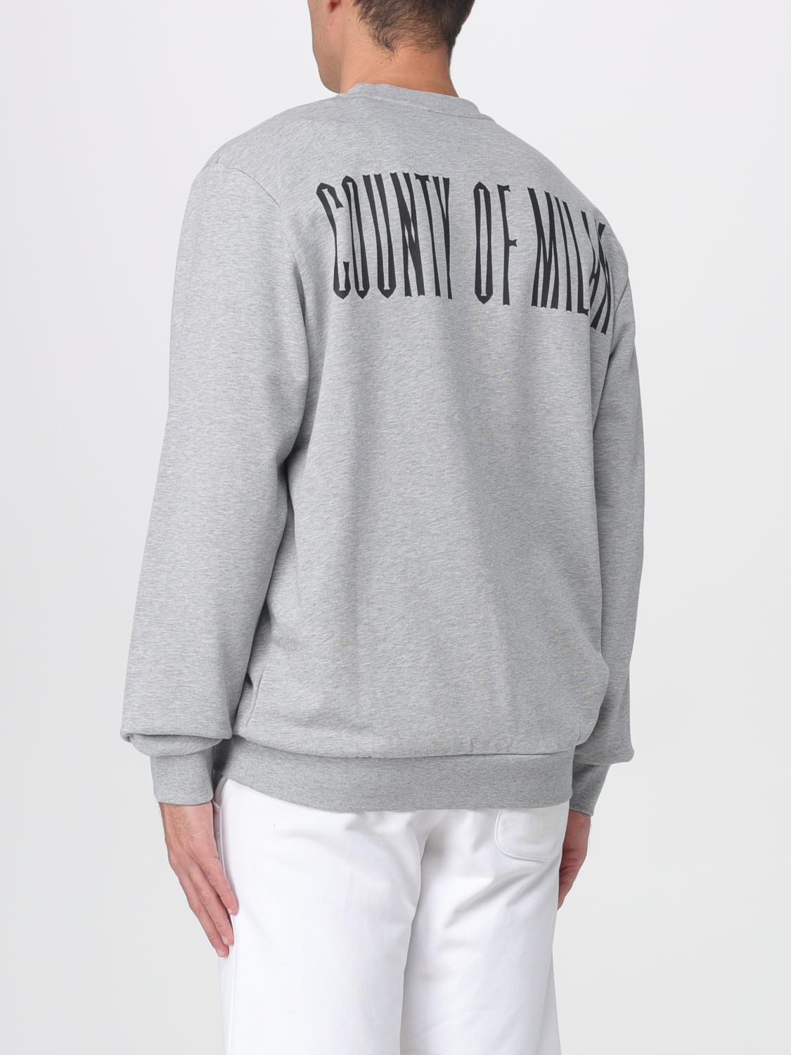 COUNTY OF MILAN SWEATSHIRT: Sweater men County Of Milan, Grey - Img 2