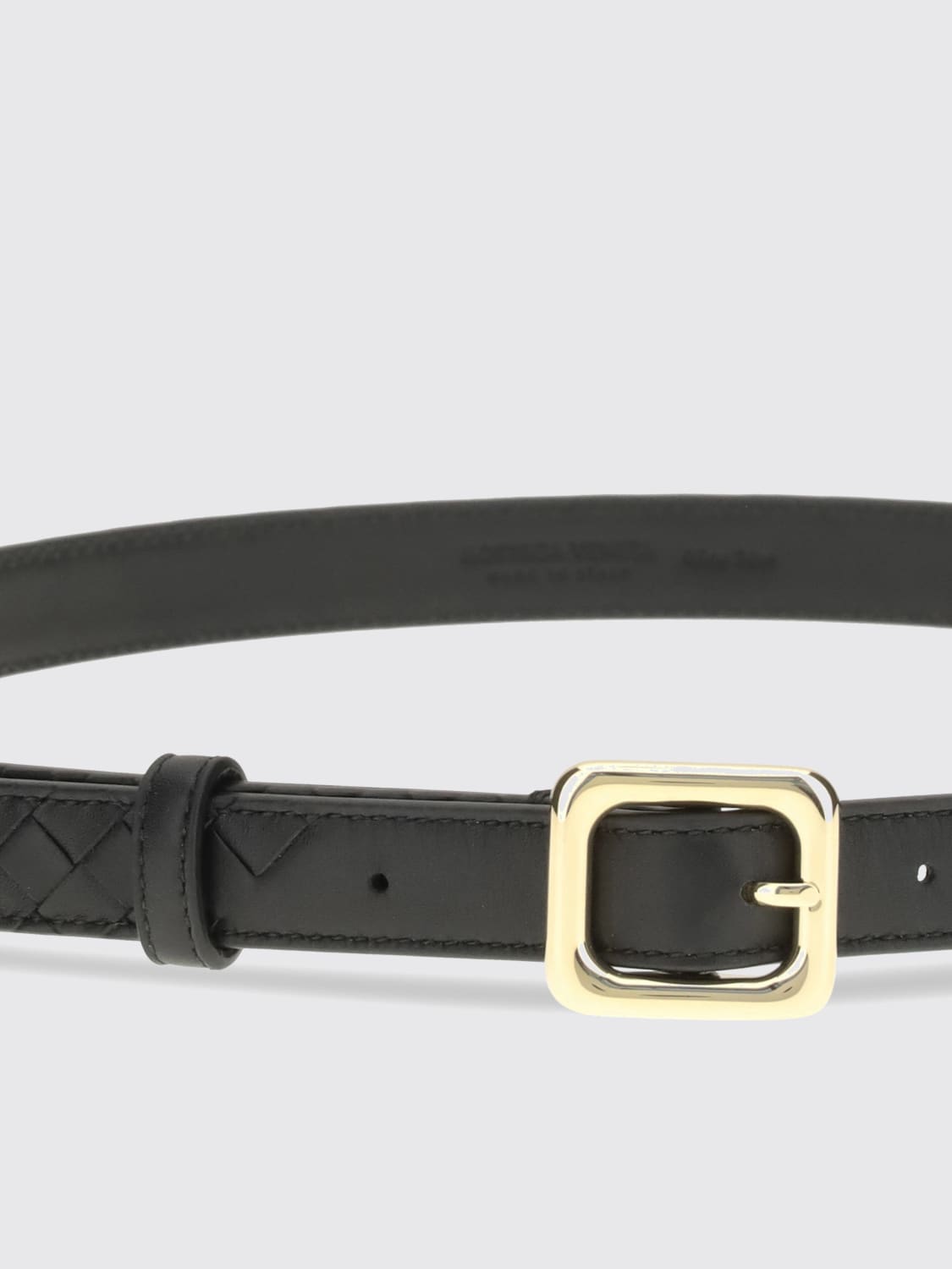 BOTTEGA VENETA CINTURÓN: Cinturón mujer Bottega Veneta, Negro - Img 3