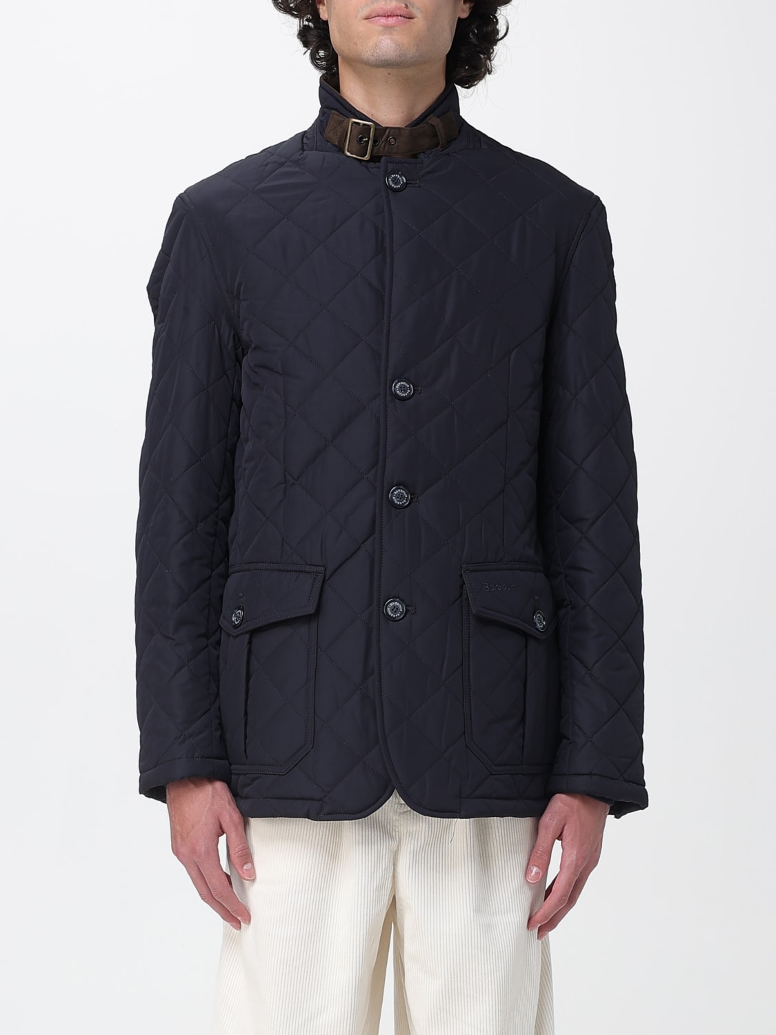 BARBOUR JACKET: Jacket men Barbour, Blue - Img 1