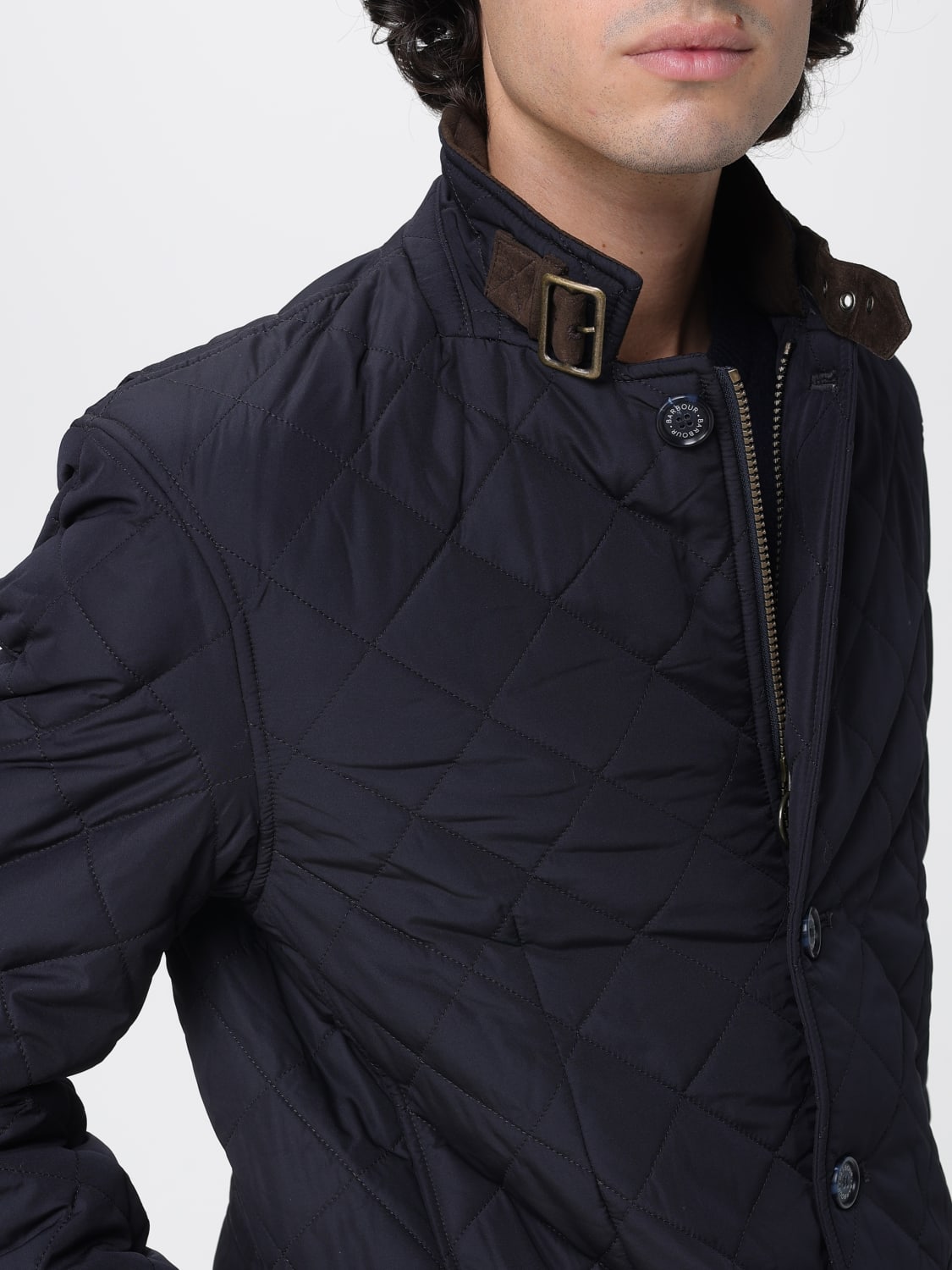 BARBOUR JACKET: Jacket men Barbour, Blue - Img 4