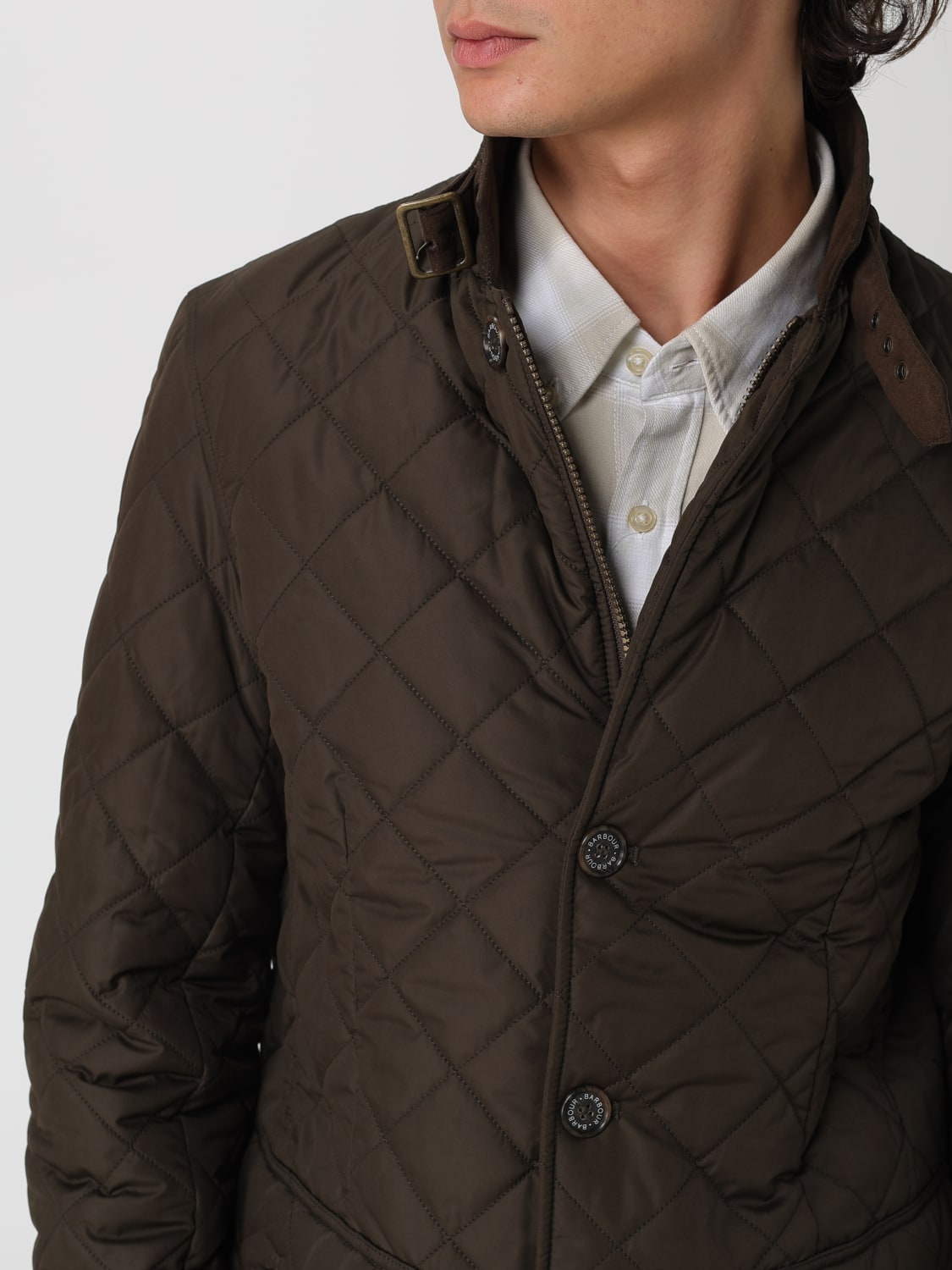 BARBOUR JACKET: Jacket men Barbour, Green - Img 4