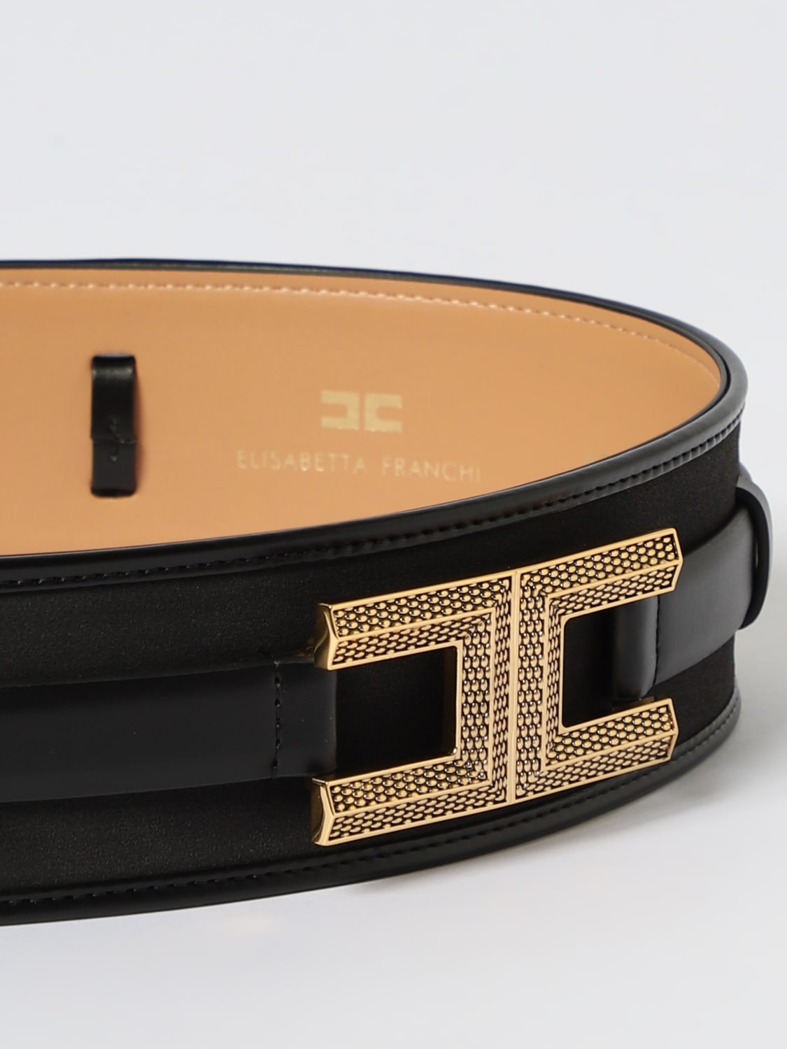 ELISABETTA FRANCHI BELT: Belt woman Elisabetta Franchi, Black - Img 2