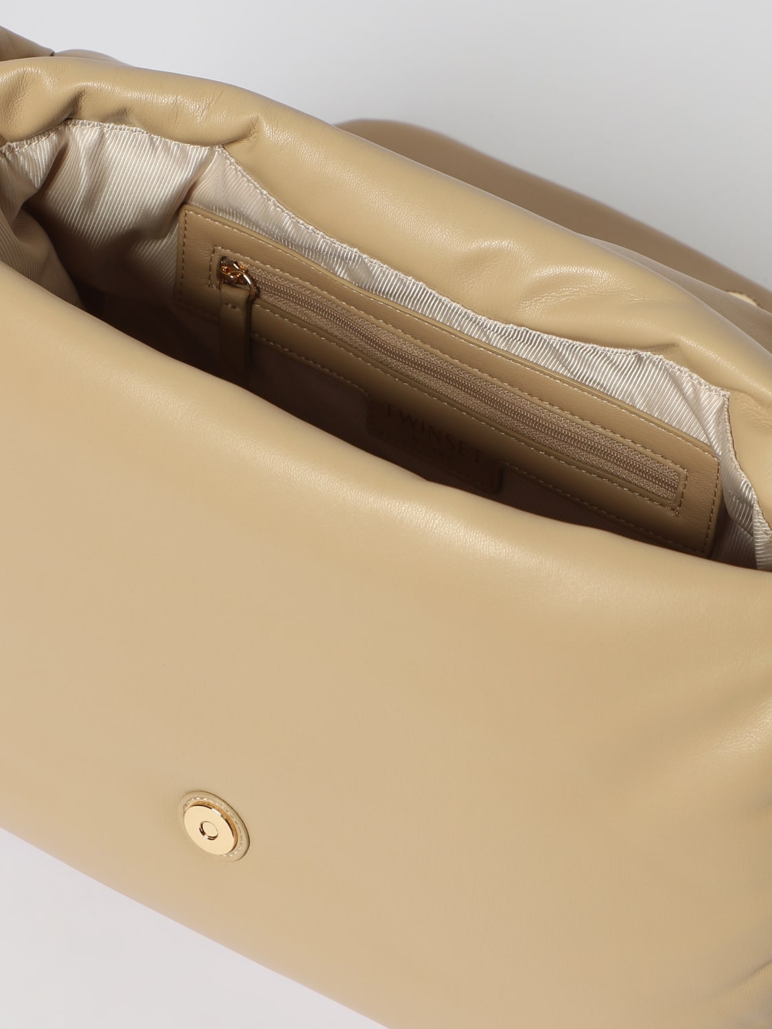 TWINSET SHOULDER BAG: Shoulder bag woman Twinset, Beige - Img 3