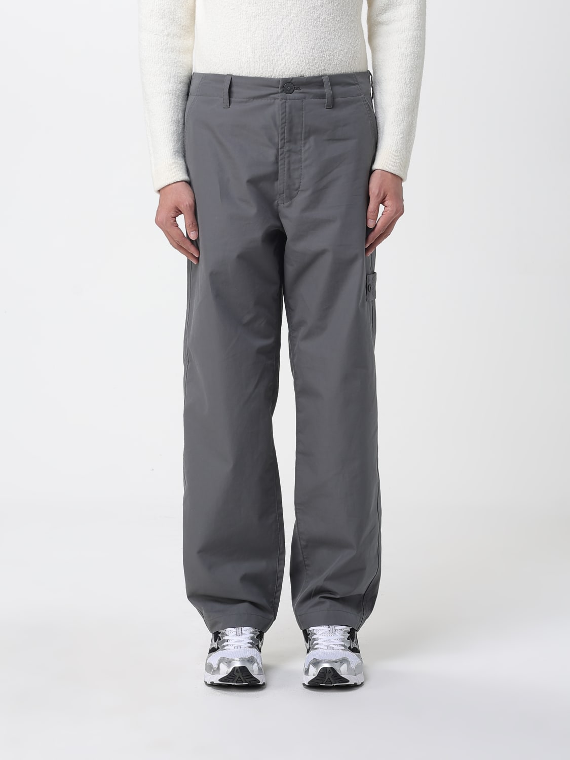 STONE ISLAND PANTS: Pants men Stone Island, Grey - Img 1
