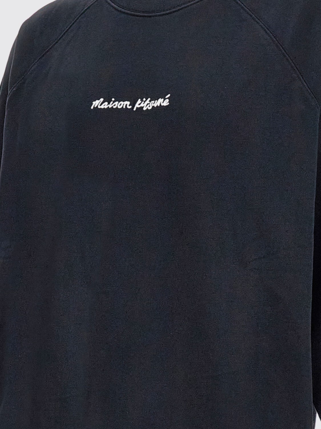 MAISON KITSUNÉ SWEATSHIRT: Sweater men Maison KitsunÉ, Black - Img 3