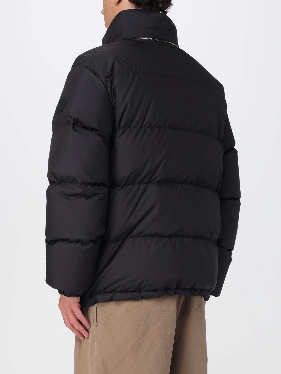 BURBERRY JACKET: Jacket men Burberry, Black - Img 3