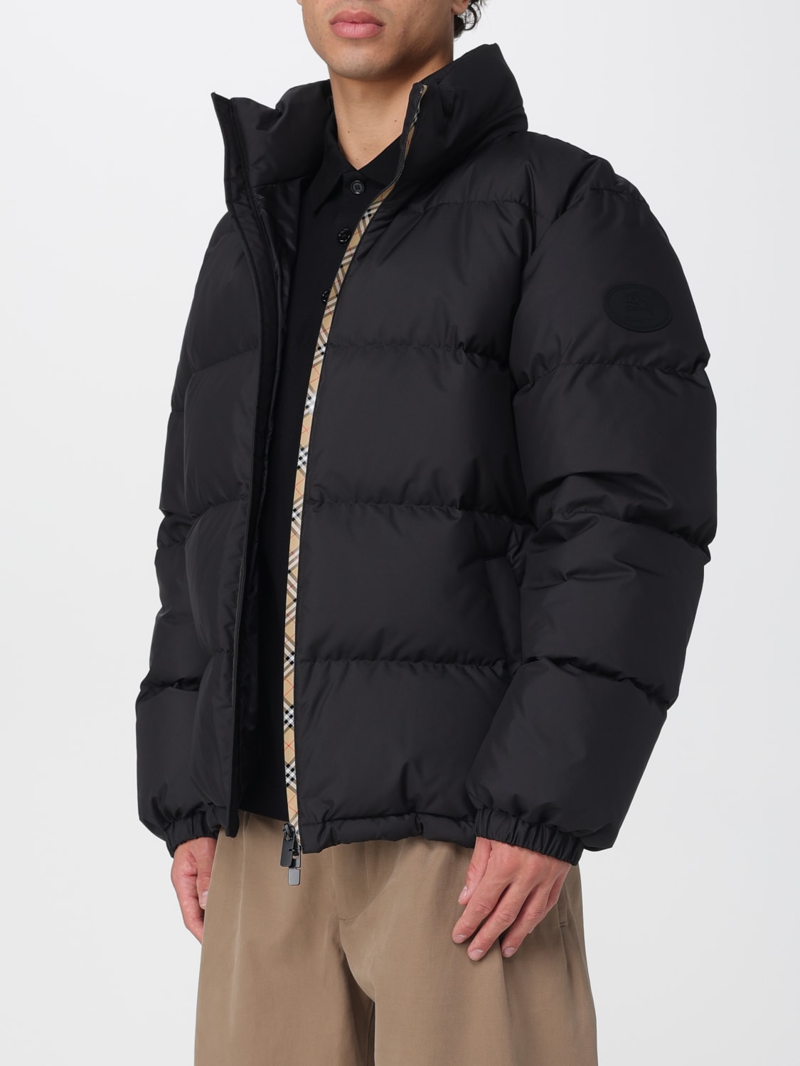 BURBERRY JACKET: Jacket men Burberry, Black - Img 4