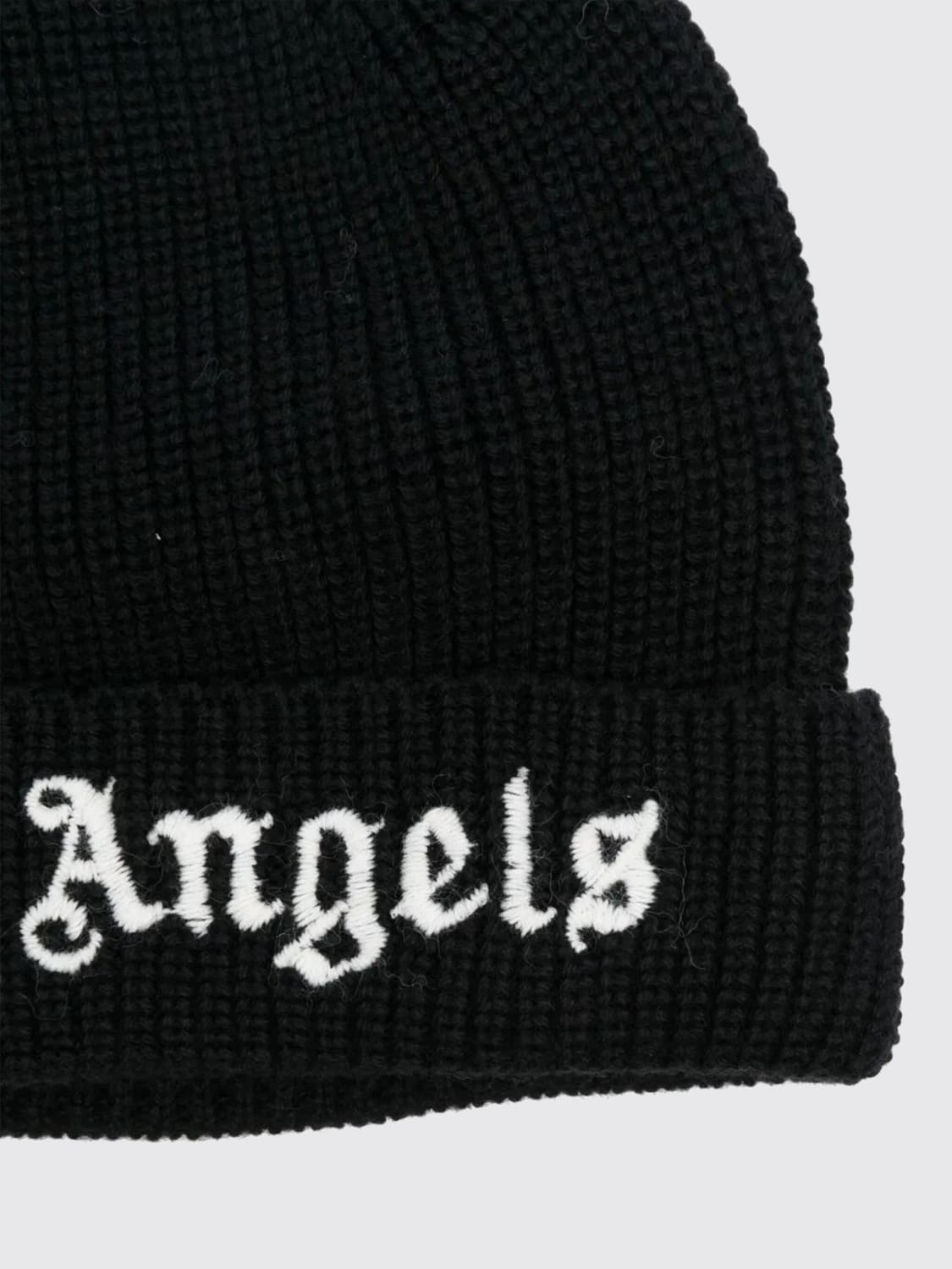 PALM ANGELS GORRO: Gorro niños Palm Angels, Negro - Img 2