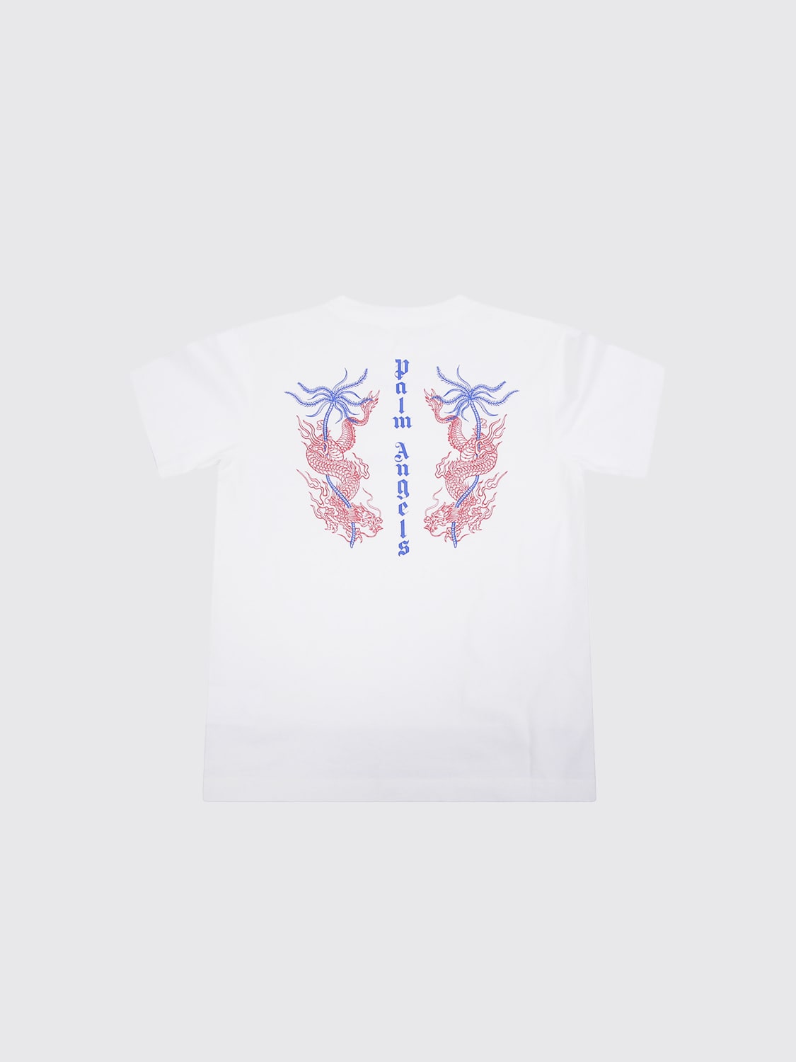 PALM ANGELS T-SHIRT: T-shirt kids Palm Angels, White - Img 2