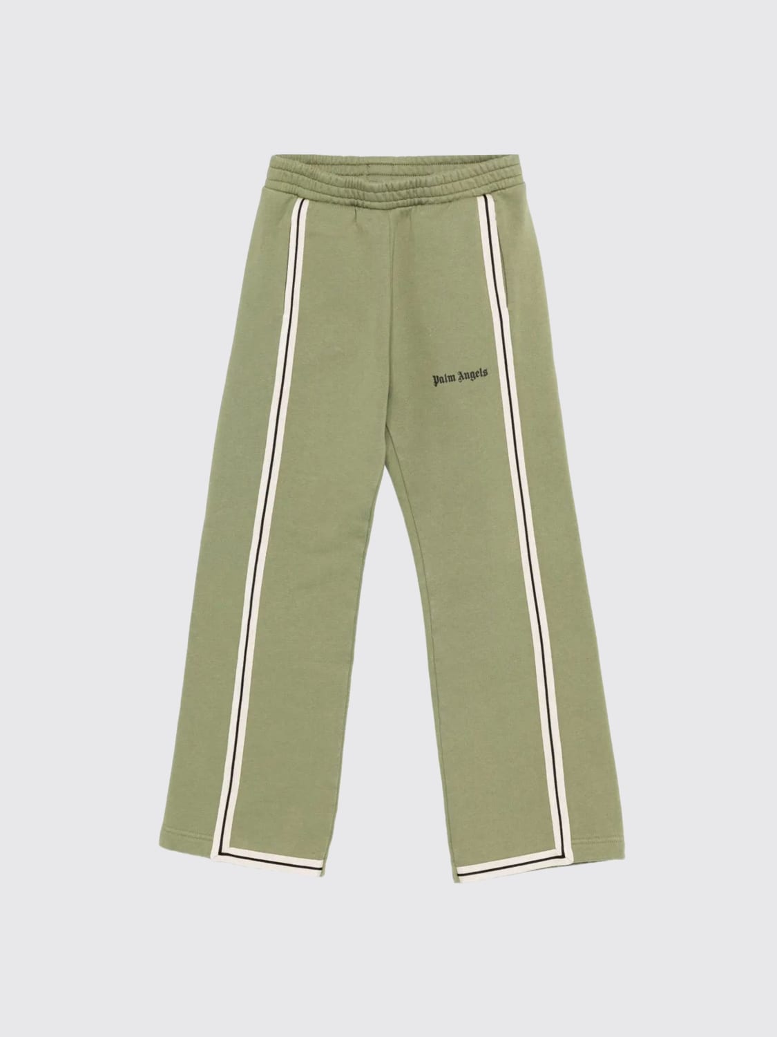 PALM ANGELS PANTS: Pants kids Palm Angels, Green - Img 1
