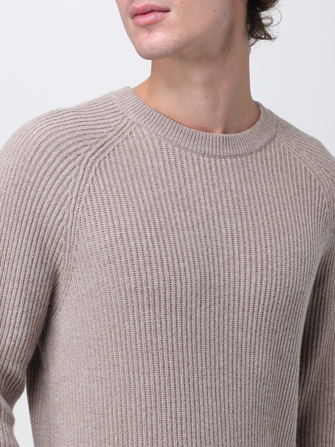 BRUNELLO CUCINELLI SWEATER: Sweater men Brunello Cucinelli, Brown - Img 5