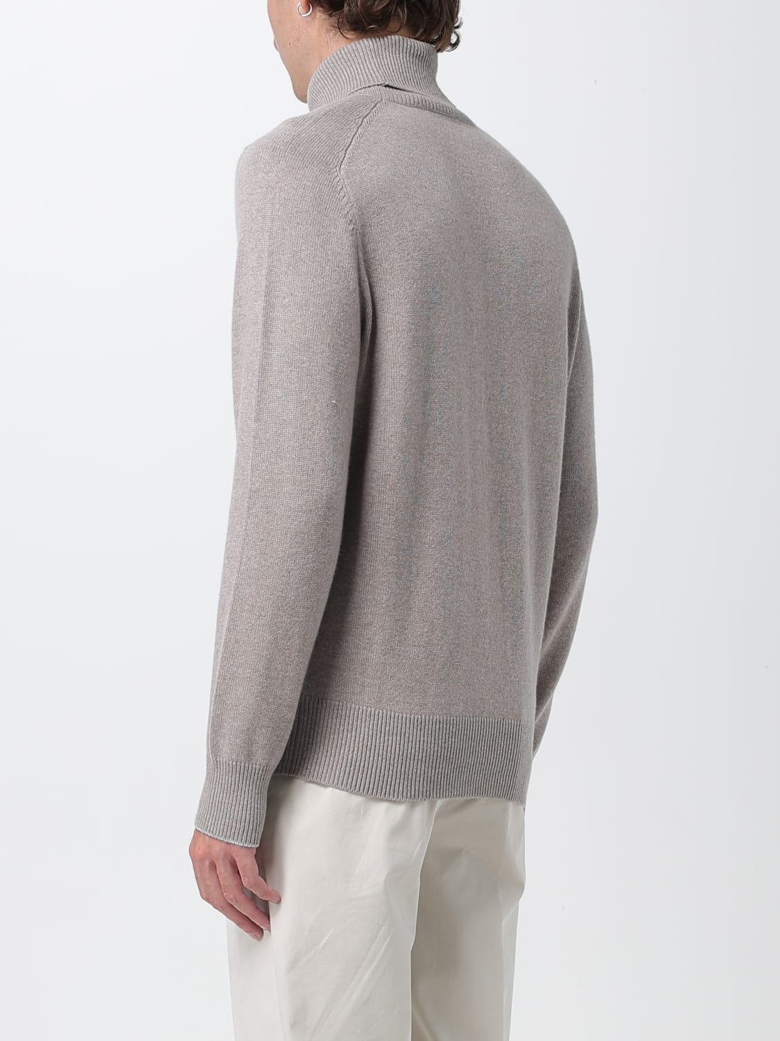BRUNELLO CUCINELLI SWEATER: Sweater men Brunello Cucinelli, Beige - Img 3