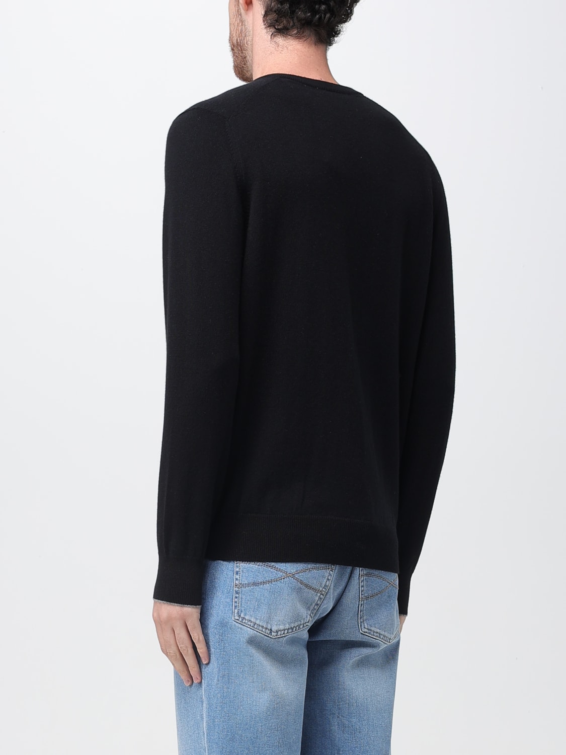 BRUNELLO CUCINELLI JERSEY: Jersey hombre Brunello Cucinelli, Negro - Img 3