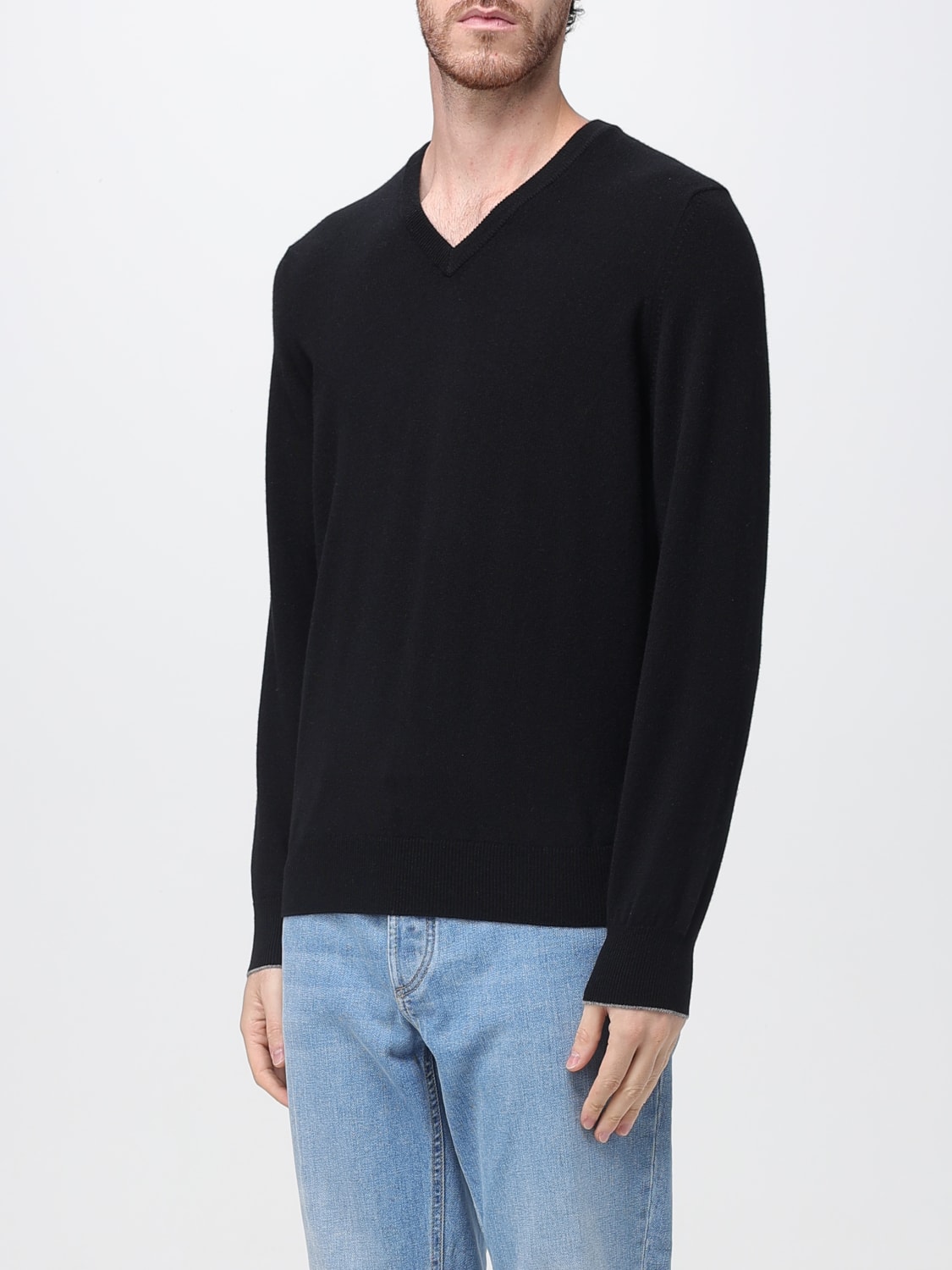 BRUNELLO CUCINELLI JERSEY: Jersey hombre Brunello Cucinelli, Negro - Img 4