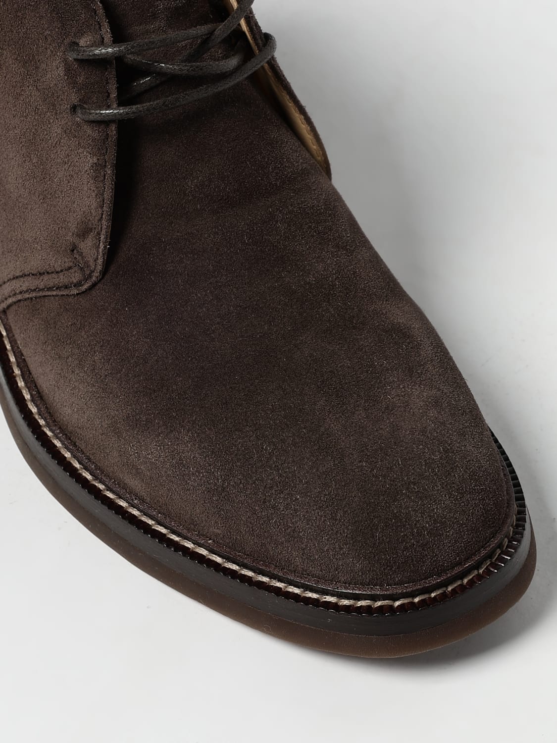 BRUNELLO CUCINELLI BOOT: Loafers men Brunello Cucinelli, Brown - Img 4