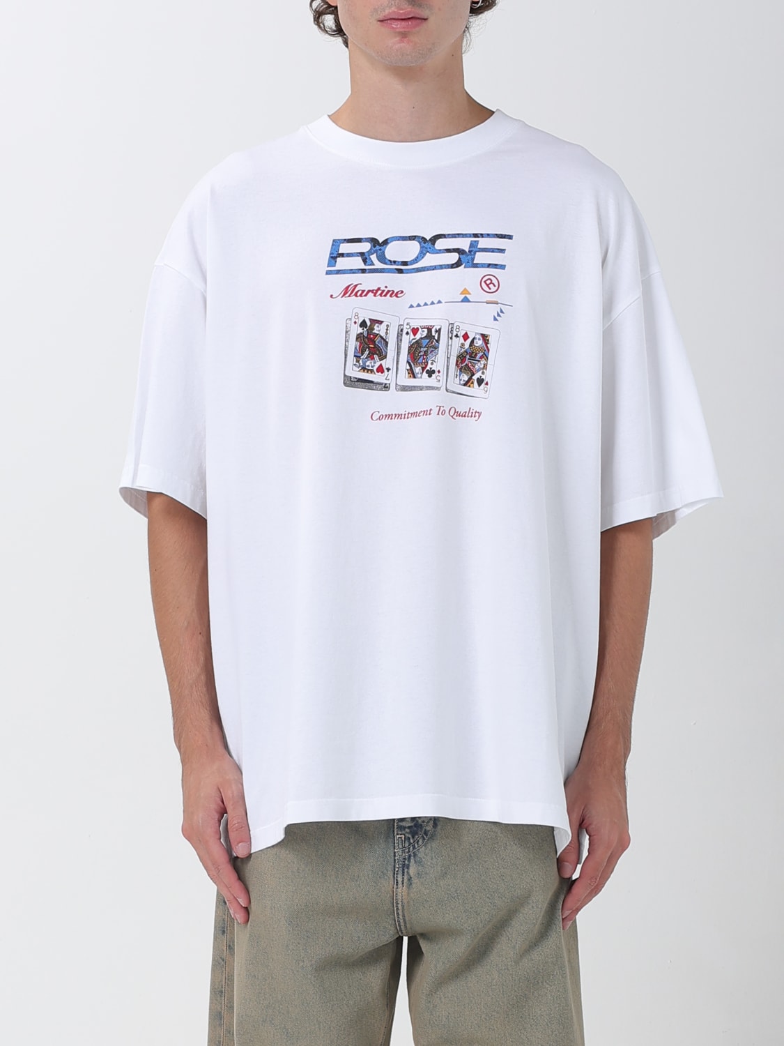 MARTINE ROSE T-SHIRT: T-shirt men Martine Rose, White - Img 1