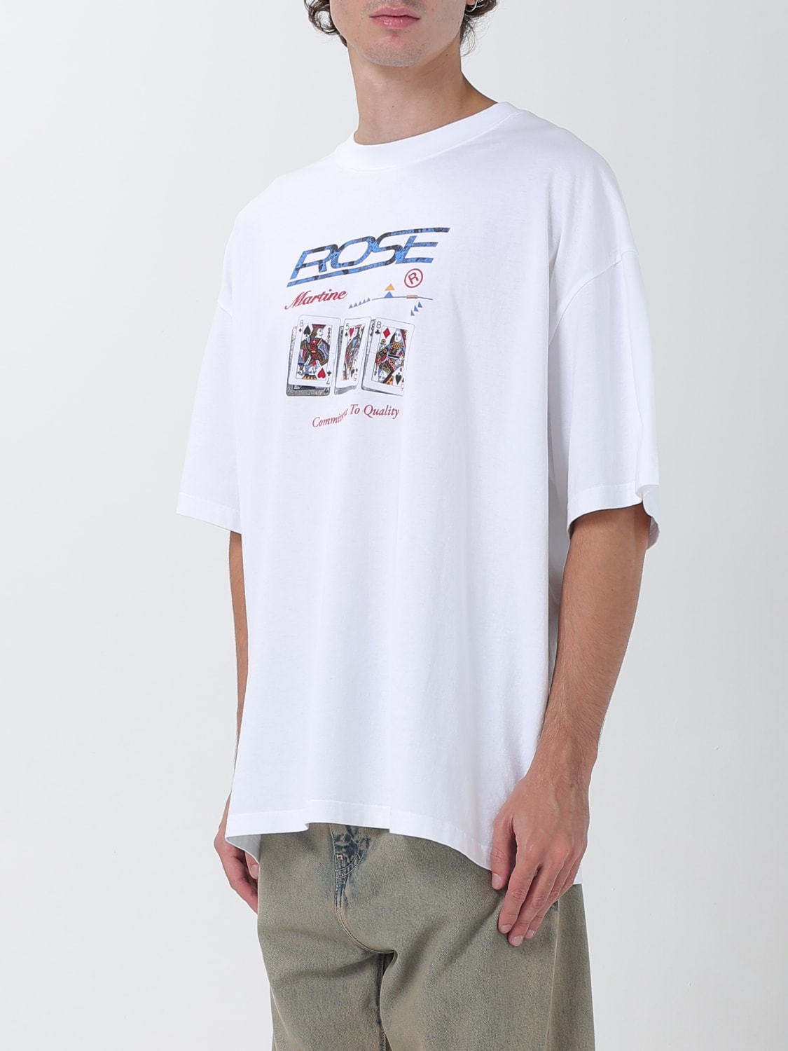 MARTINE ROSE T-SHIRT: T-shirt men Martine Rose, White - Img 4