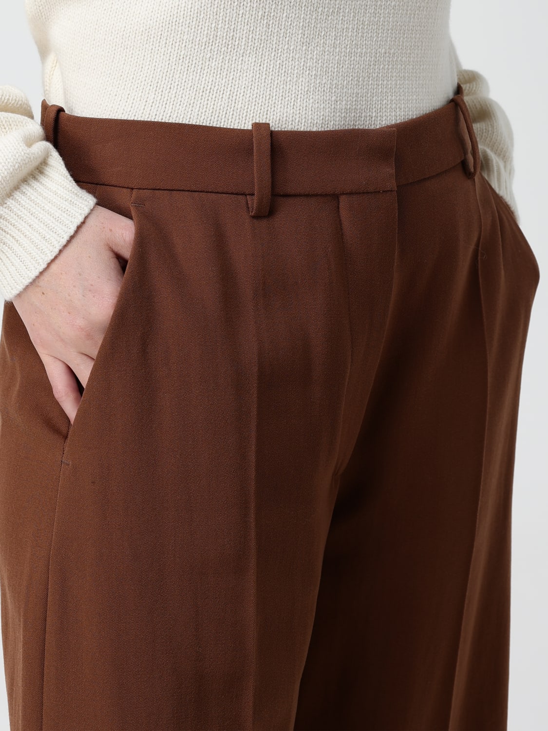 MARNI PANTS: Pants woman Marni, Brown - Img 5