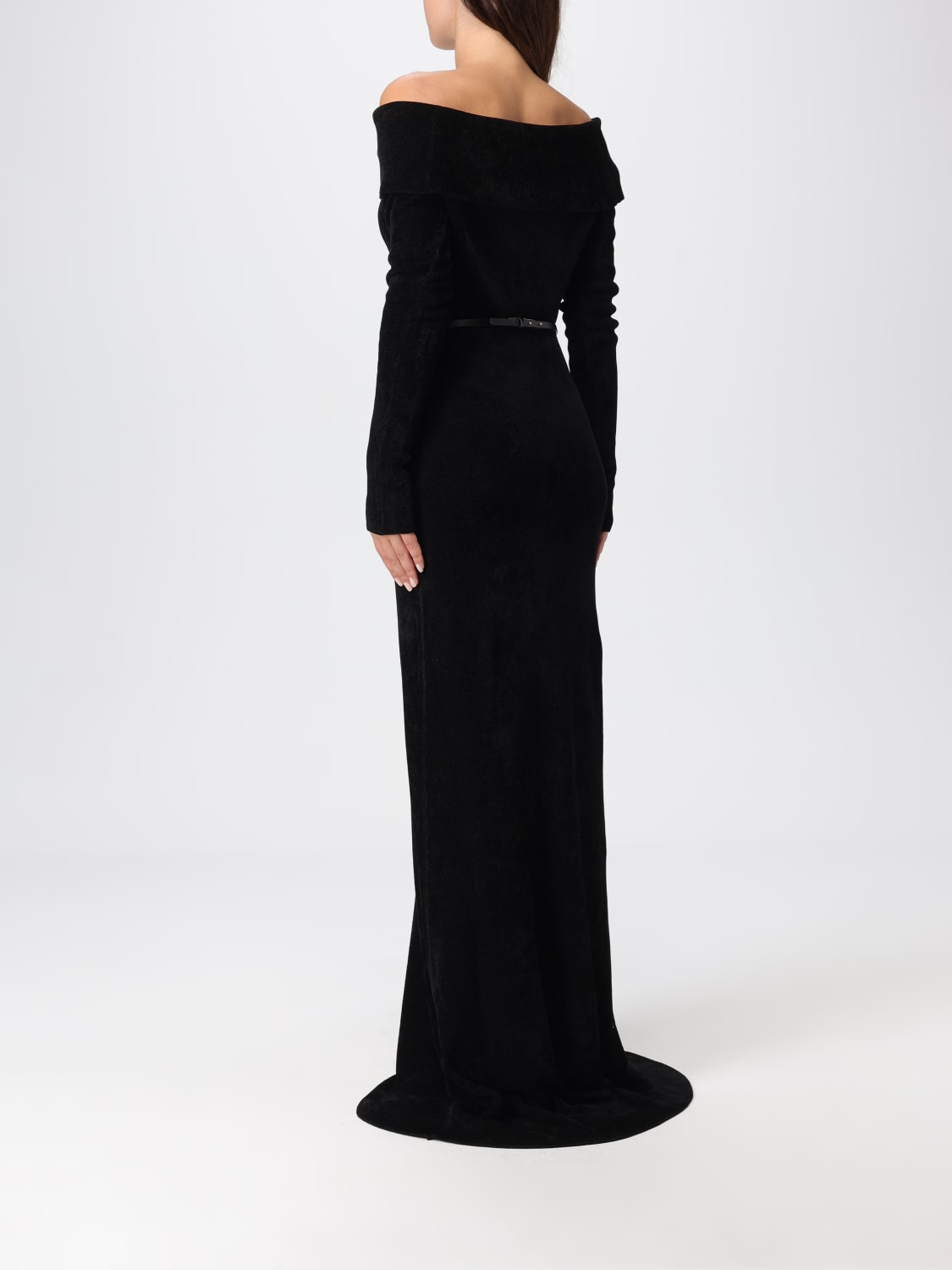 ELISABETTA FRANCHI DRESS: Dress woman Elisabetta Franchi, Black - Img 2