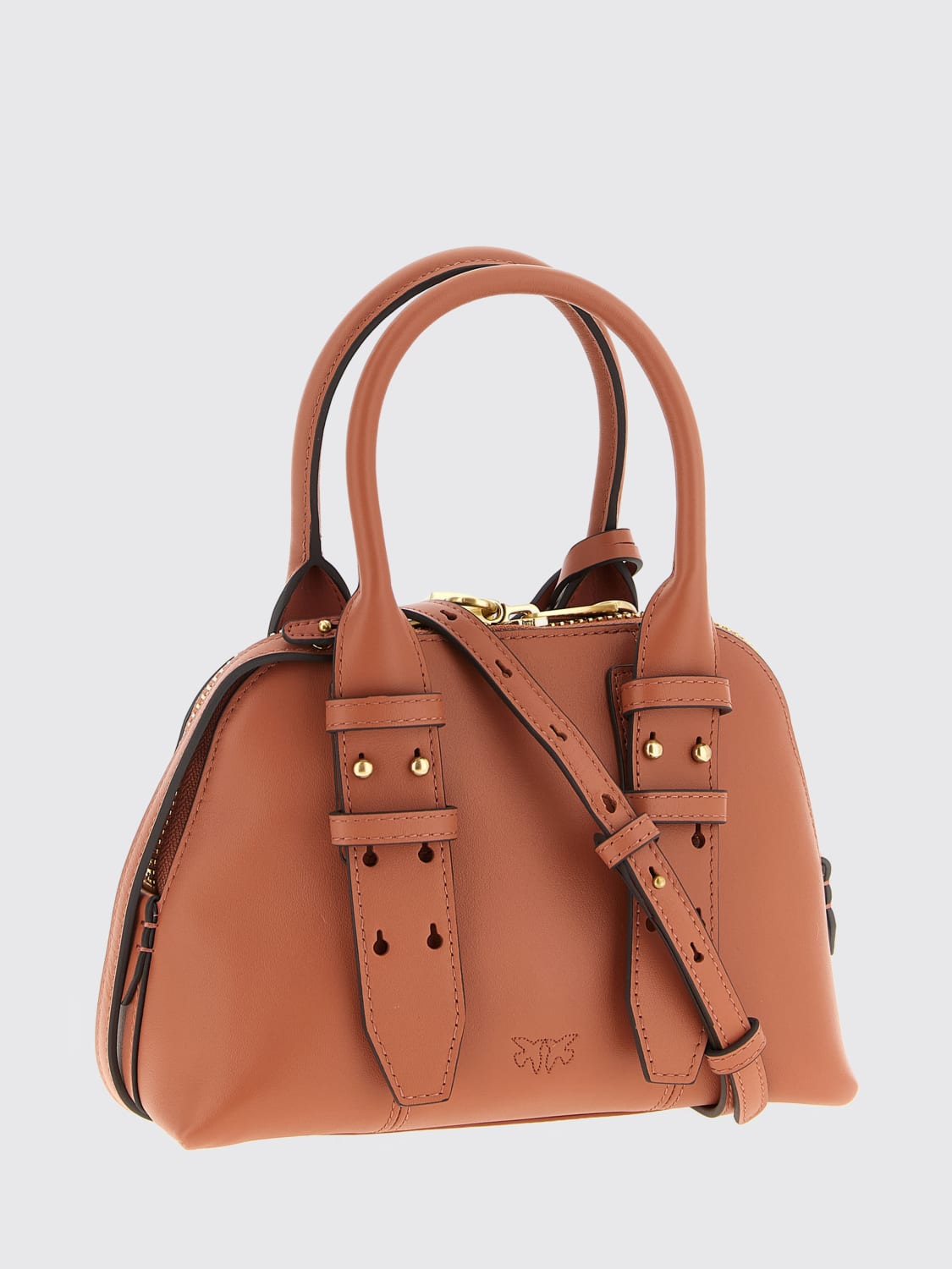 PINKO HANDBAG: Shoulder bag woman Pinko, Brown - Img 2