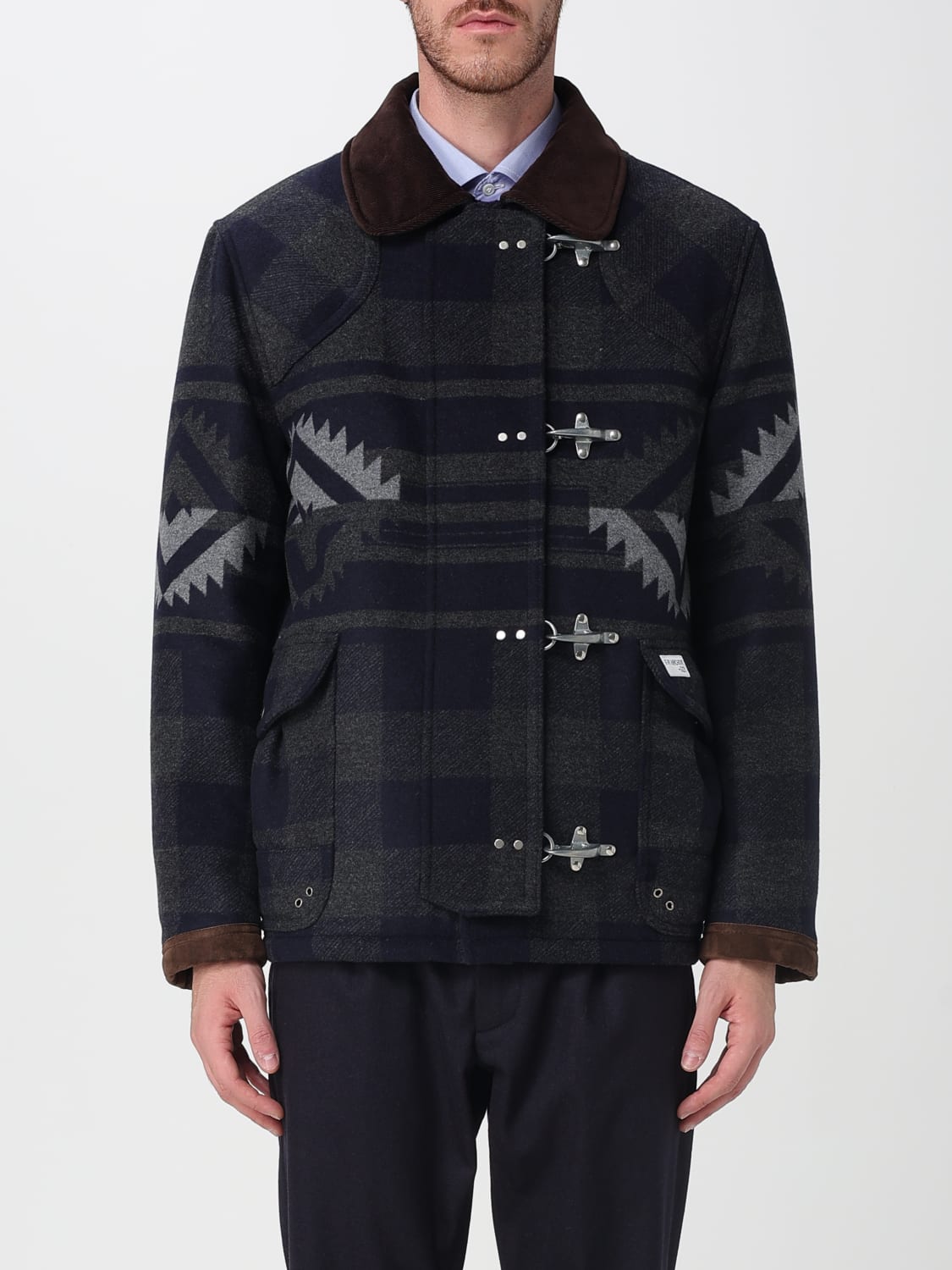 FAY COAT: Jacket men Fay, Blue - Img 1