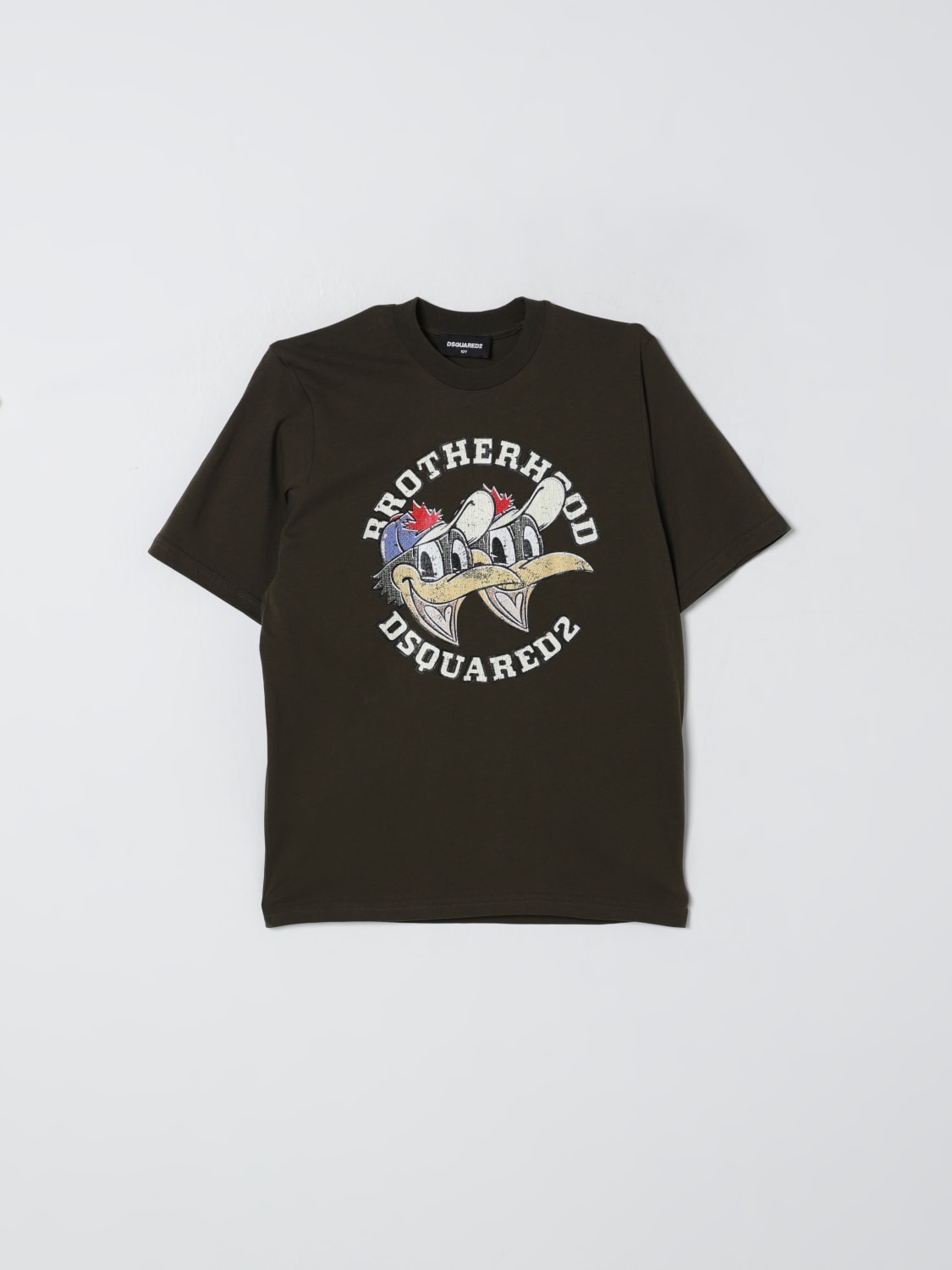 DSQUARED2 CAMISETA: Camiseta niños Dsquared2, Verde - Img 1