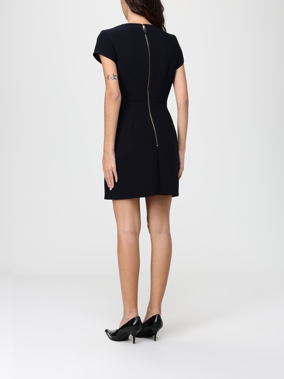 ELISABETTA FRANCHI VESTIDO: Vestido mujer Elisabetta Franchi, Negro - Img 2