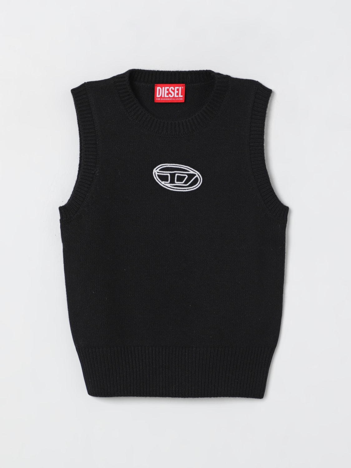 DIESEL SWEATER: Sweater kids Diesel, Black - Img 1