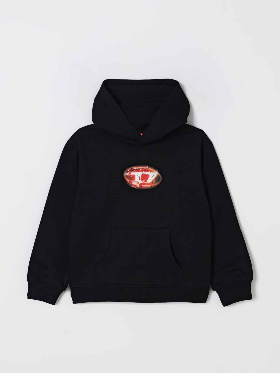 DIESEL SWEATER: Sweater kids Diesel, Black - Img 1