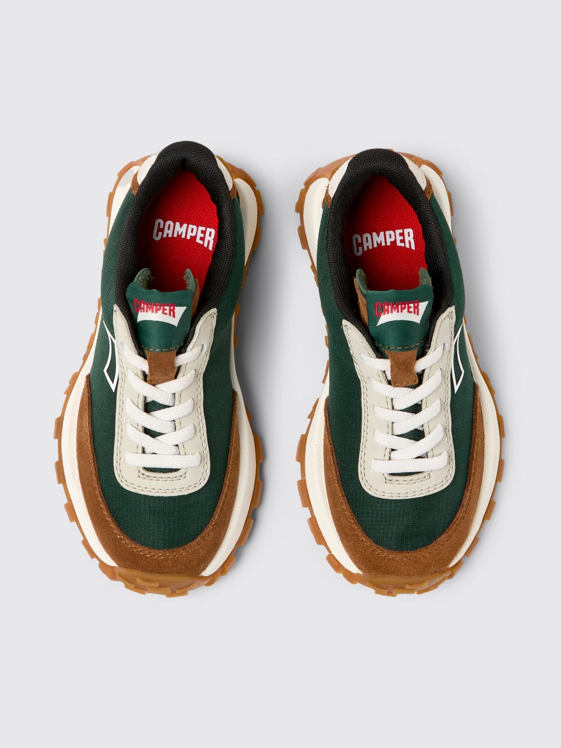 CAMPER SNEAKERS: Shoes kids Camper, Green - Img 4