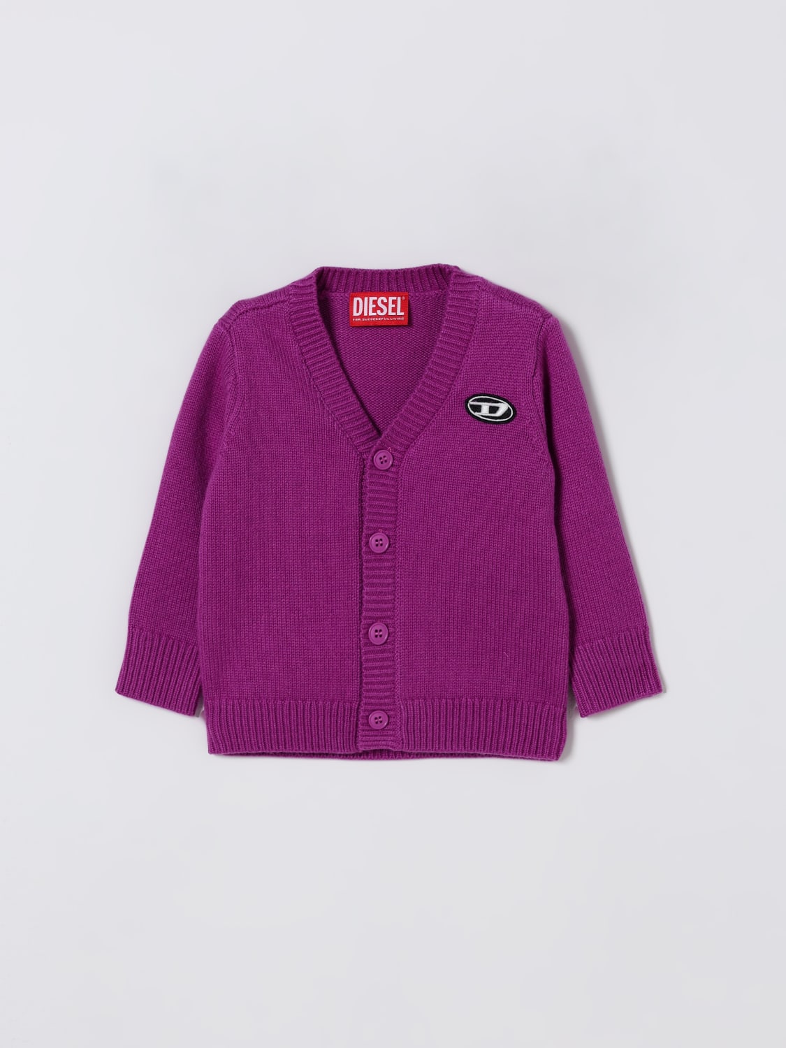 DIESEL SWEATER: Sweater kids Diesel, Fuchsia - Img 1
