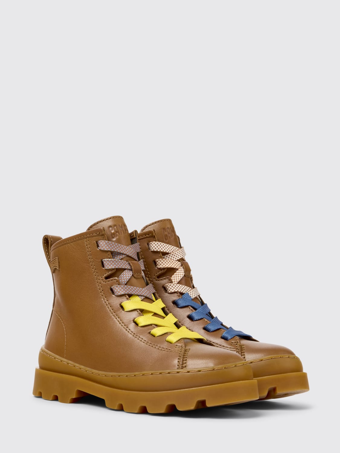 CAMPER CHAUSSURES: Chaussures enfant Camper, Marron - Img 2