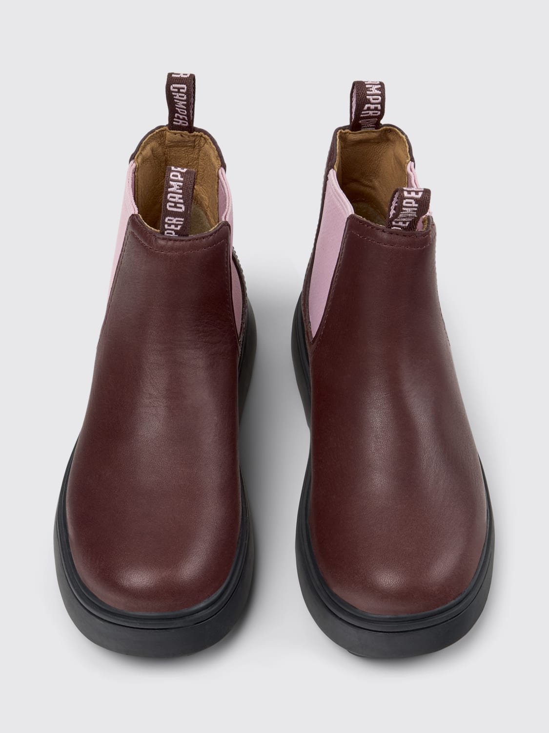CAMPER SHOES: Shoes kids Camper, Burgundy - Img 4