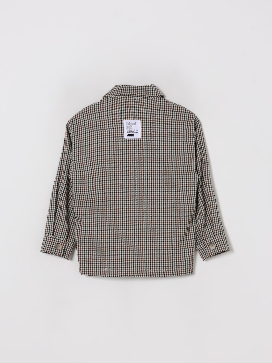 PAOLO PECORA CHEMISE: Chemise enfant Paolo Pecora, Chameau - Img 2