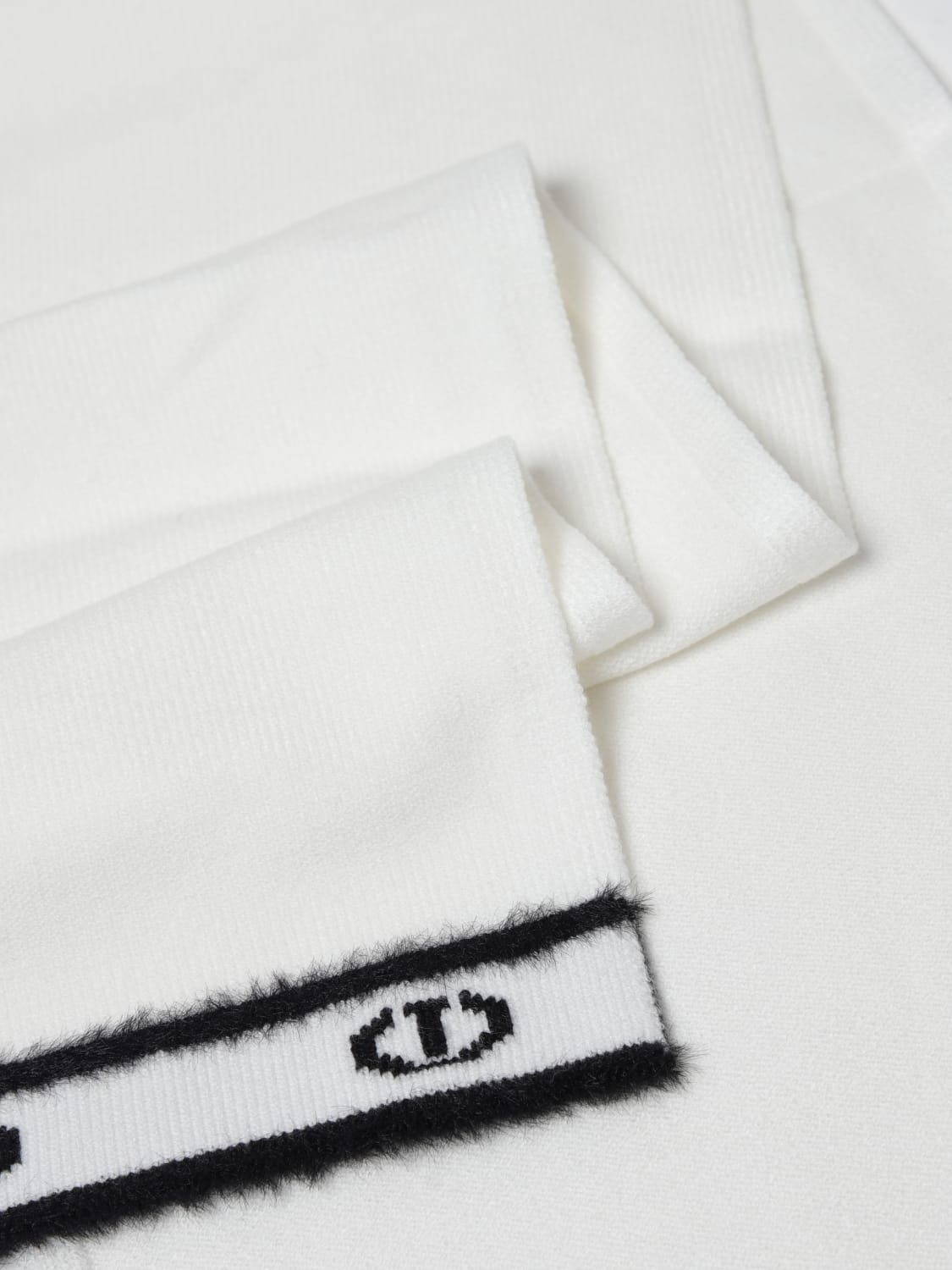 TWINSET SCHAL: Schal kinder Twinset, Weiß - Img 3