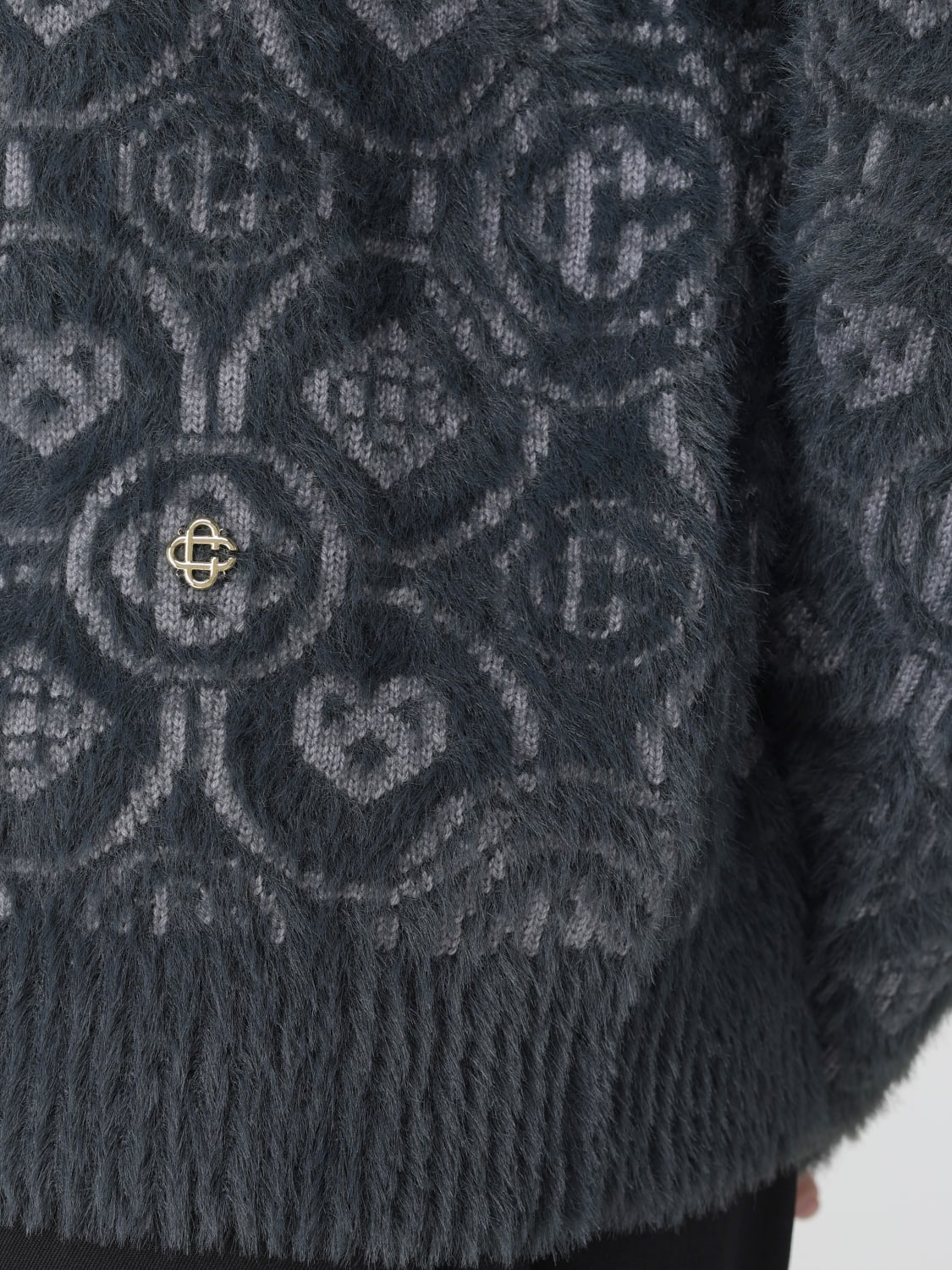 CASABLANCA SWEATER: Cardigan men Casablanca, Grey - Img 5