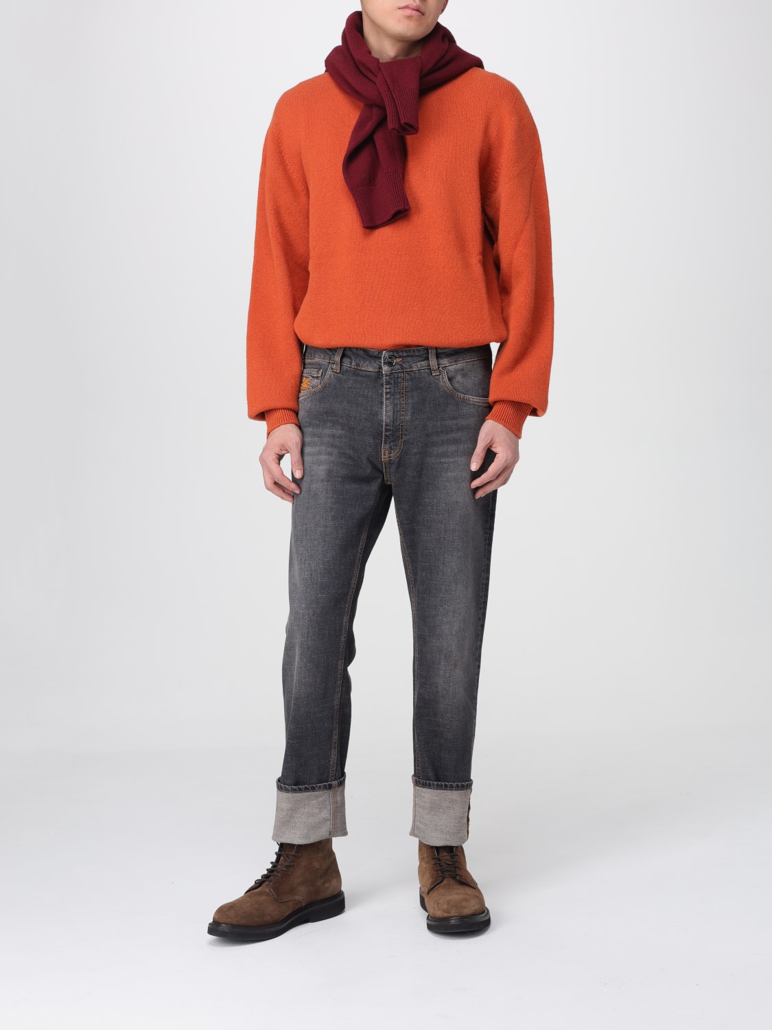 ETRO JEANS: Jeans men Etro, Grey - Img 2