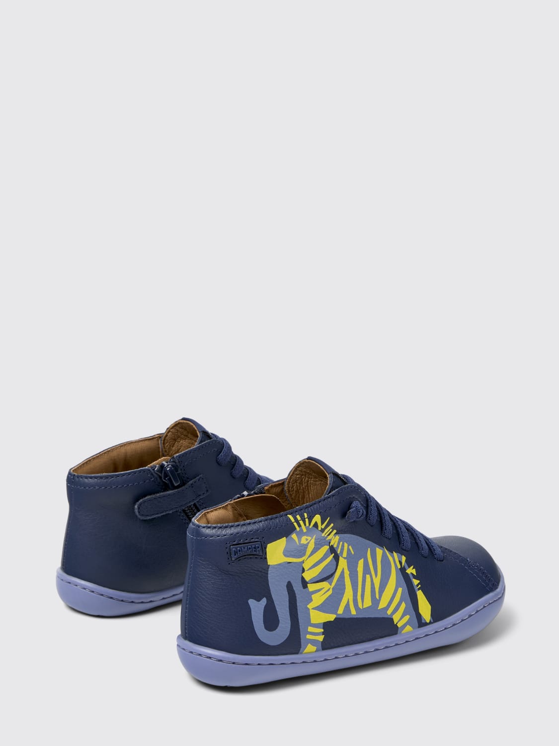 CAMPER ZAPATILLAS: Zapatos niños Camper, Azul Oscuro - Img 3